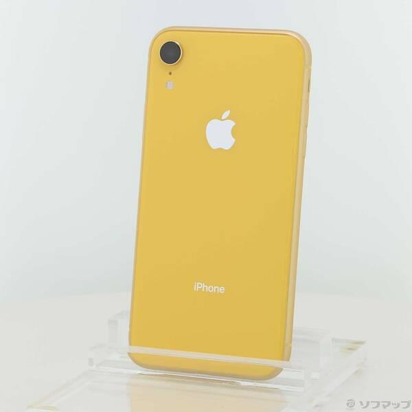 〔中古〕Apple(アップル) iPhoneXR 64GB イエロー MT082J／A SIMフリー〔352-ud〕 | 