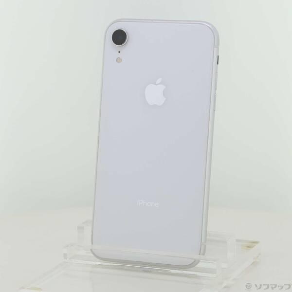 〔中古〕Apple(アップル) iPhoneXR 64GB ホワイト MH6V3J／A SIMフリー〔295-ud〕 | 