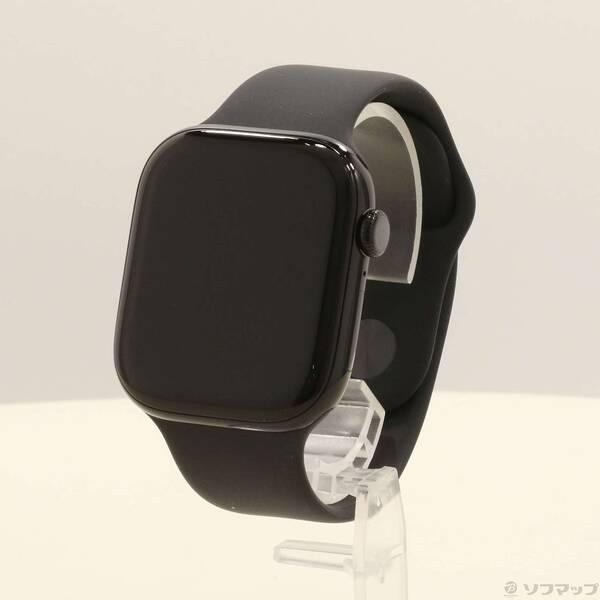 〔中古〕Apple(アップル) Apple Watch Series 10 GPS + Cellular 46mm ジェットブラックアルミニウムケース ブラックスポーツバンド〔262-ud〕 | 