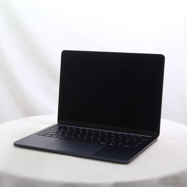 〔中古〕Apple(アップル) MacBook Air 13.6-inch Early-2024 MXCV3J／A Apple M3 8コアCPU_10コアGPU 16GB SSD512GB ミッドナイト 〔15.3 Sequoia〕〔377-ud〕 | 