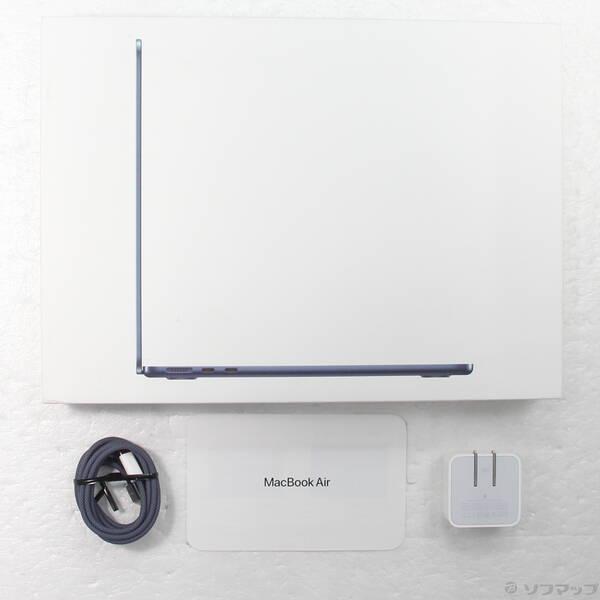 〔中古〕Apple(アップル) MacBook Air 13.6-inch Early-2024 MXCV3J／A Apple M3 8コアCPU_10コアGPU 16GB SSD512GB ミッドナイト 〔15.3 Sequoia〕〔377-ud〕 |  | 04