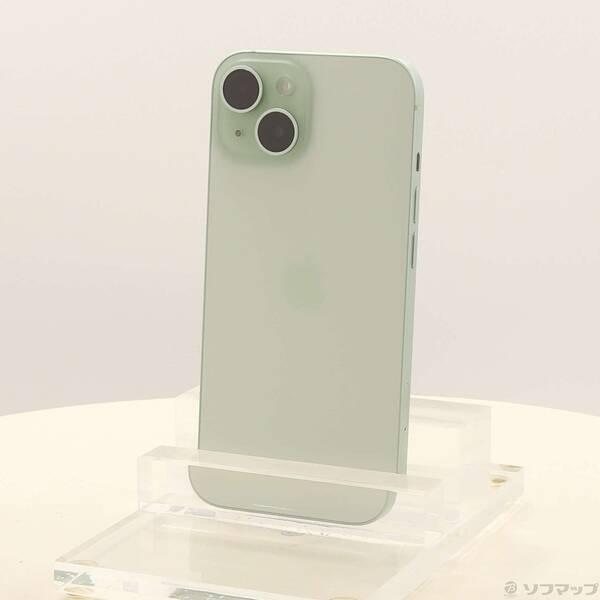 〔中古〕Apple(アップル) iPhone15 256GB グリーン MTMT3J／A SIMフリー〔269-ud〕 | 