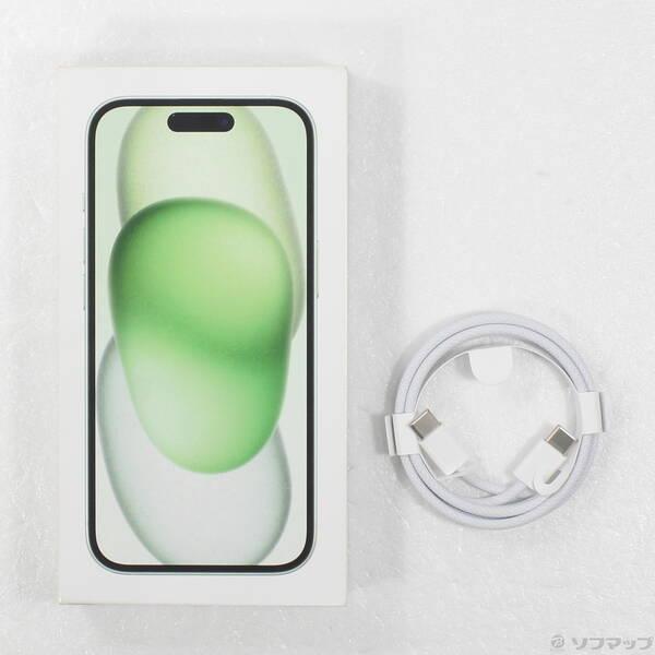 〔中古〕Apple(アップル) iPhone15 256GB グリーン MTMT3J／A SIMフリー〔269-ud〕 |  | 04