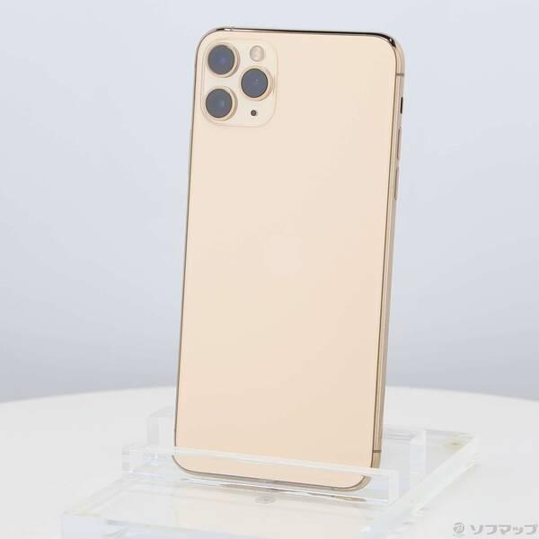 〔中古〕Apple(アップル) iPhone11 Pro Max 64GB ゴールド MWHG2J／A SIMフリー〔269-ud〕 | 