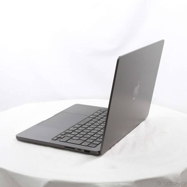 〔中古〕MacBook Pro 14.2-inch Late-2023 MRX53J／A Apple M3 Max 14コアCPU_30コアGPU 36GB SSD1TB スペースブラック 〔15.7 Sequoia〕〔198-ud〕 |  | 01