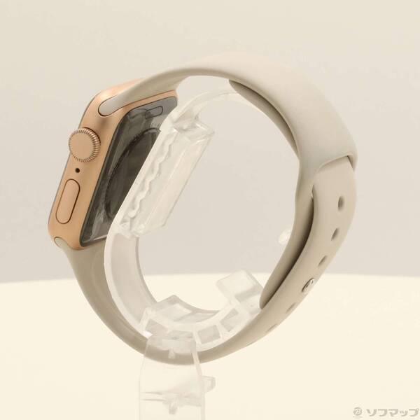 〔中古〕Apple(アップル) Apple Watch SE 第1世代 GPS 40mm ゴールドアルミニウムケース スターライトスポーツバンド〔348-ud〕 |  | 01