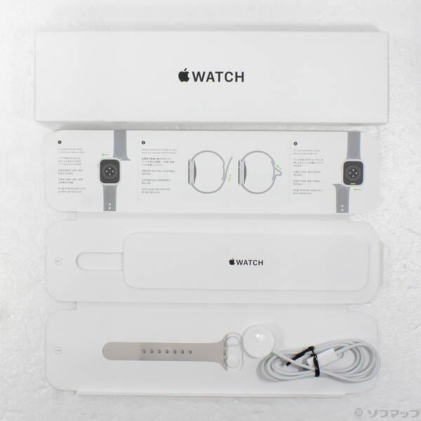 〔中古〕Apple(アップル) Apple Watch SE 第1世代 GPS 40mm ゴールドアルミニウムケース スターライトスポーツバンド〔348-ud〕 |  | 04