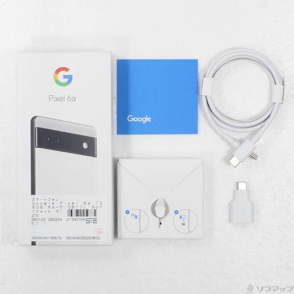 〔中古〕GOOGLE(グーグル) Google Pixel 6a 128GB チョーク GB17L Softbank SIMフリー〔349-ud〕 |  | 04