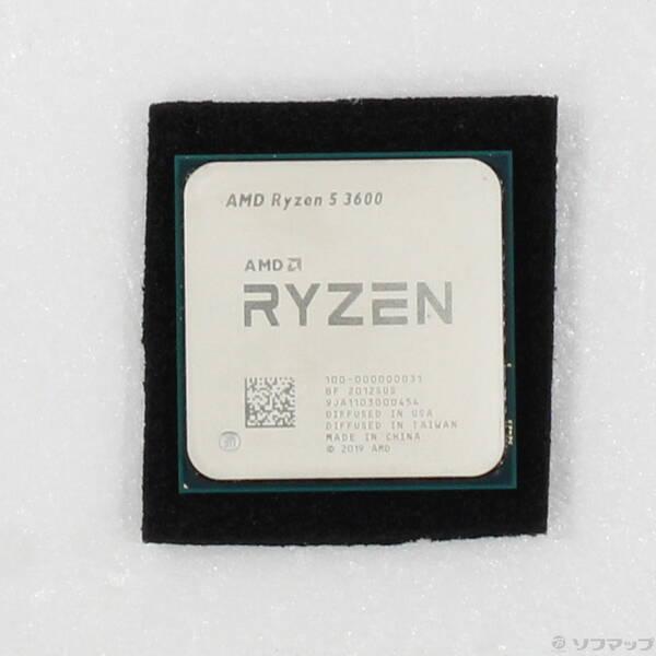 〔中古〕AMD(エーエムディー) Ryzen 5 3600 〔3.6GHz／SOCKET AM4〕〔344-ud〕 | 