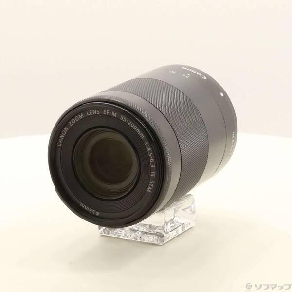〔中古〕Canon(キヤノン) EF-M 55-200mm F4.5-6.3 IS STM グラファイト〔198-ud〕 | 