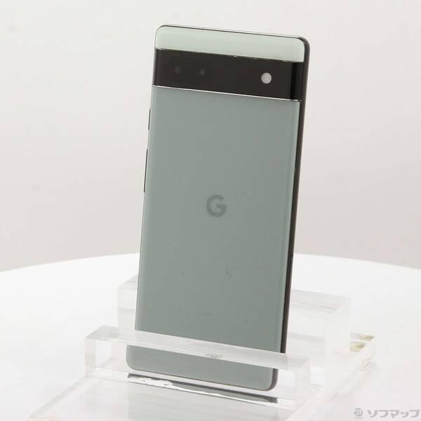 〔中古〕GOOGLE(グーグル) Google Pixel 6a 128GB セージ GB17L au SIMフリー〔348-ud〕 | 
