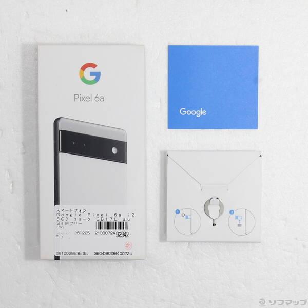 〔中古〕GOOGLE(グーグル) Google Pixel 6a 128GB チョーク GB17L au SIMフリー〔348-ud〕 |  | 04
