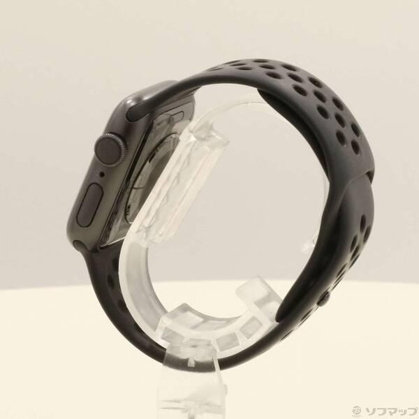 〔中古〕Apple(アップル) Apple Watch Series 5 Nike GPS 40mm スペースグレイアルミニウムケース アンスラサイト／ブラックNikeスポーツバンド〔348-ud〕 |  | 01