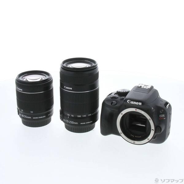 〔中古〕Canon(キヤノン) EOS Kiss X7 ダブルズームキット〔198-ud〕 | 