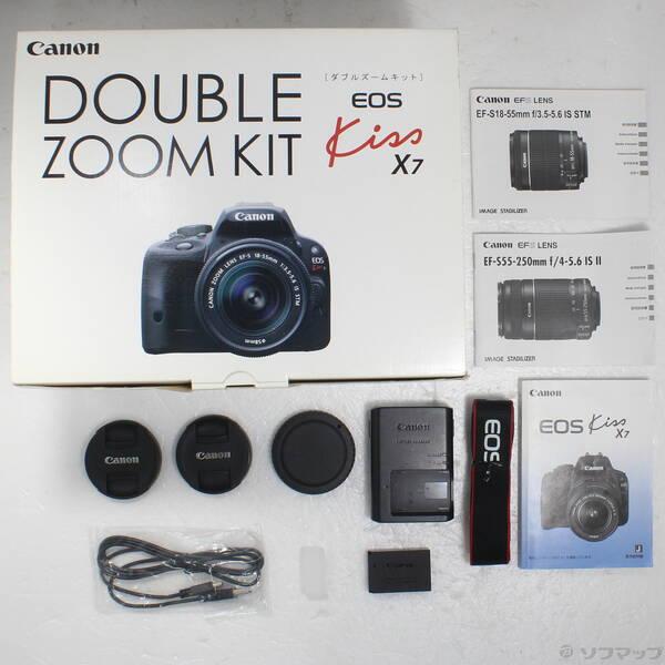 〔中古〕Canon(キヤノン) EOS Kiss X7 ダブルズームキット〔198-ud〕 |  | 05