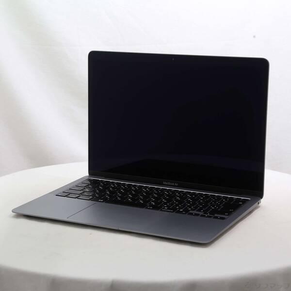 〔中古〕Apple(アップル) MacBook Air 13.3-inch Late-2020 MGN63J／A Apple M1 8コアCPU_7コアGPU 8GB SSD256GB スペースグレイ 〔15.3 Sequoia〕〔295-ud〕 | 