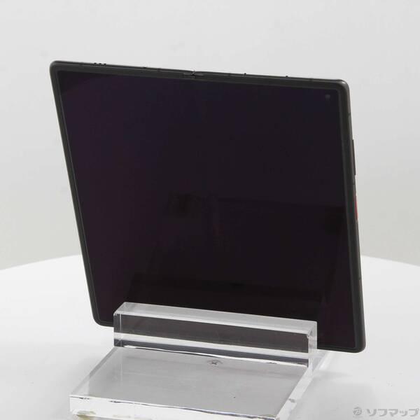 中古〕ワイモバイル nubia Fold 256GB ブラック ZESCN1 Y!mobile SIM
