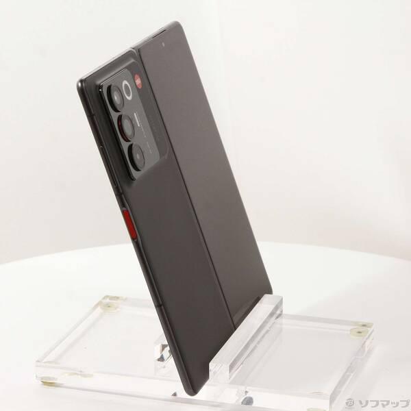 中古〕ワイモバイル nubia Fold 256GB ブラック ZESCN1 Y!mobile SIM