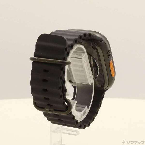 〔中古〕Apple(アップル) Apple Watch Ultra 3 GPS + Cellular 49mm ブラックチタニウムケース ブラックオーシャンバンド〔344-ud〕 |  | 02