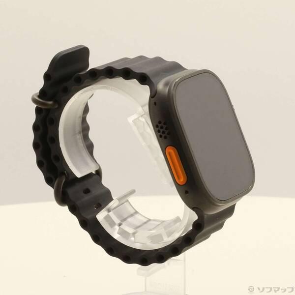〔中古〕Apple(アップル) Apple Watch Ultra 3 GPS + Cellular 49mm ブラックチタニウムケース ブラックオーシャンバンド〔344-ud〕 |  | 03