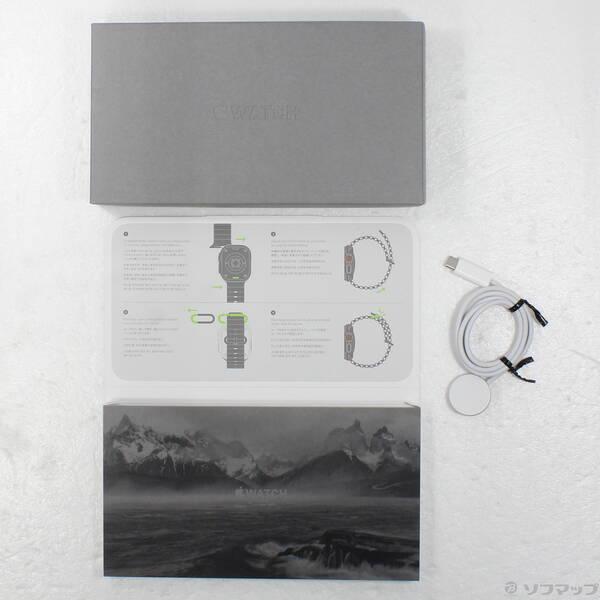 〔中古〕Apple(アップル) Apple Watch Ultra 3 GPS + Cellular 49mm ブラックチタニウムケース ブラックオーシャンバンド〔344-ud〕 |  | 04