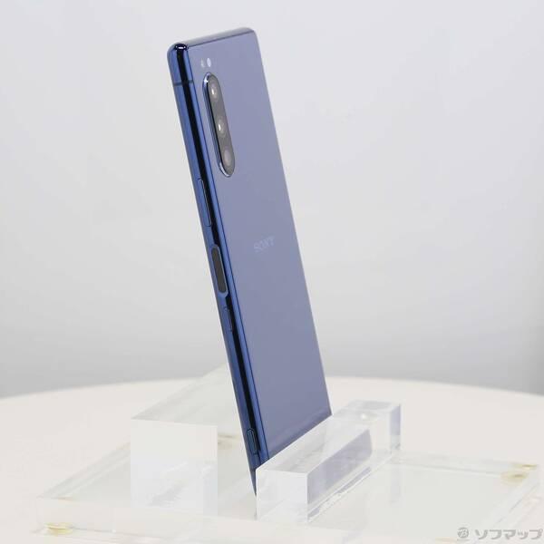 〔中古〕SONY(ソニー) Xperia 5 64GB ブルー SOV41 auロック解除SIMフリー〔349-ud〕 |  | 03