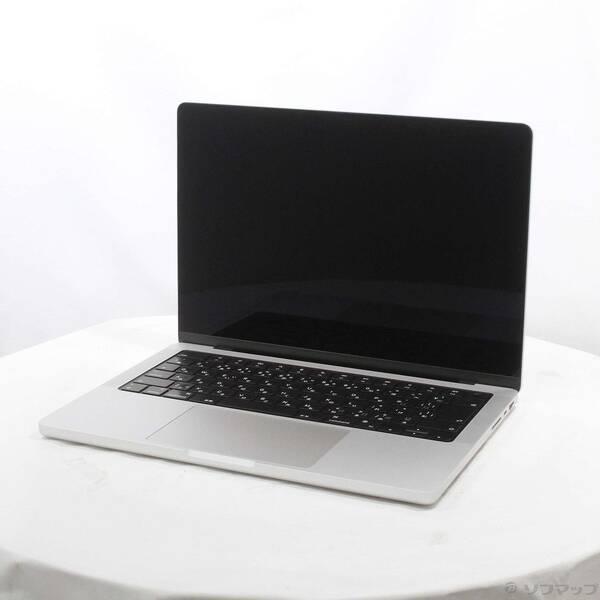 〔中古〕Apple(アップル) MacBook Pro 14.2-inch Late-2021 MKGR3J／A Apple M1 Pro 8コアCPU_14コアGPU 16GB SSD512GB シルバー 〔15.3 Sequoia〕〔251-ud〕 | 