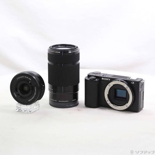 〔中古〕SONY(ソニー) 〔展示品〕 VLOGCAM ZV-E10Y ダブルズームレンズキット ブラック〔262-ud〕 | 