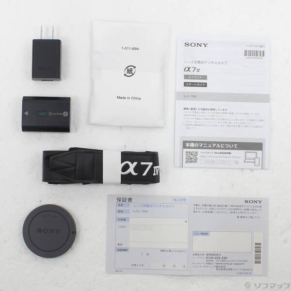 〔中古〕SONY(ソニー) 〔展示品〕 α7 IV ボディ ILCE-7M4〔198-ud〕 |  | 05
