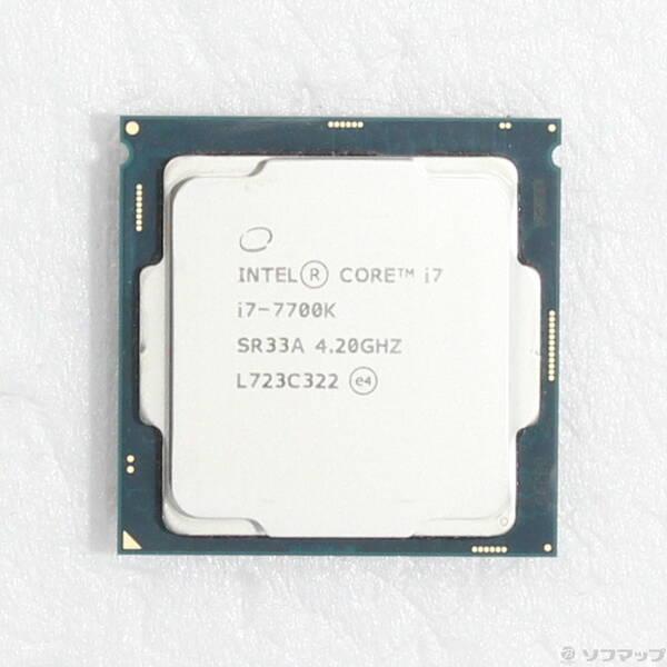 〔中古〕intel(インテル) Core i7 7700K 〔4.2GHz／LGA 1151〕〔344-ud〕 | 