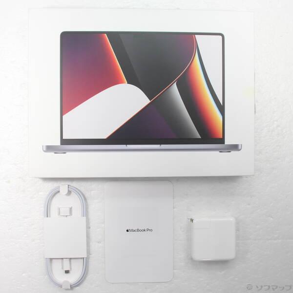 〔中古〕MacBook Pro 14.2-inch Late-2021 MKGP3J／A Apple M1 Pro 8コアCPU_14コアGPU 16GB SSD512GB スペースグレイ 〔15.3 Sequoia〕〔348-ud〕 |  | 04