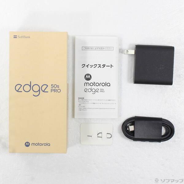 〔中古〕Motorola(モトローラ) motorola edge 50s pro 256GB バニラクリーム MOSAH3 Softbank SIMフリー〔344-ud〕 |  | 04
