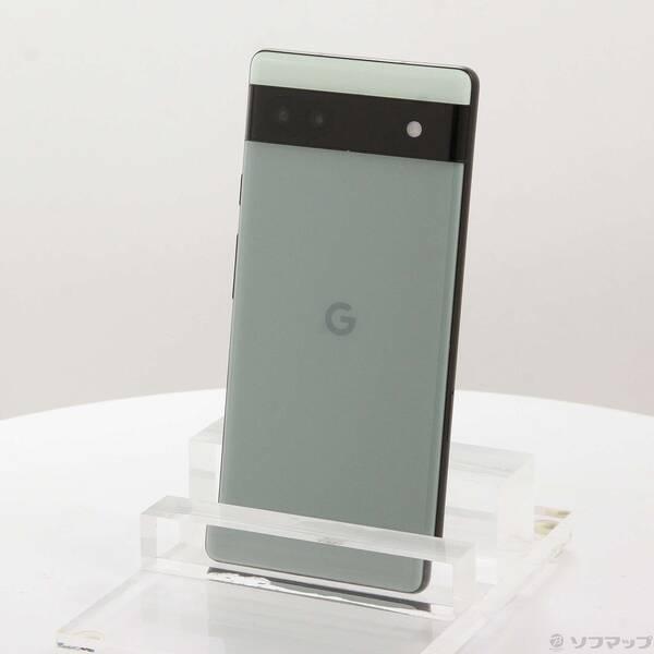 〔中古〕GOOGLE(グーグル) Google Pixel 6a 128GB セージ GB17L au SIMフリー〔276-ud〕 | 