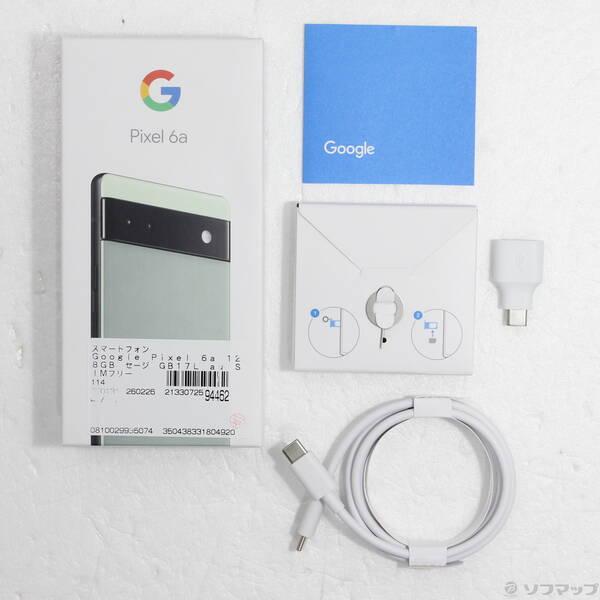 〔中古〕GOOGLE(グーグル) Google Pixel 6a 128GB セージ GB17L au SIMフリー〔276-ud〕 |  | 04
