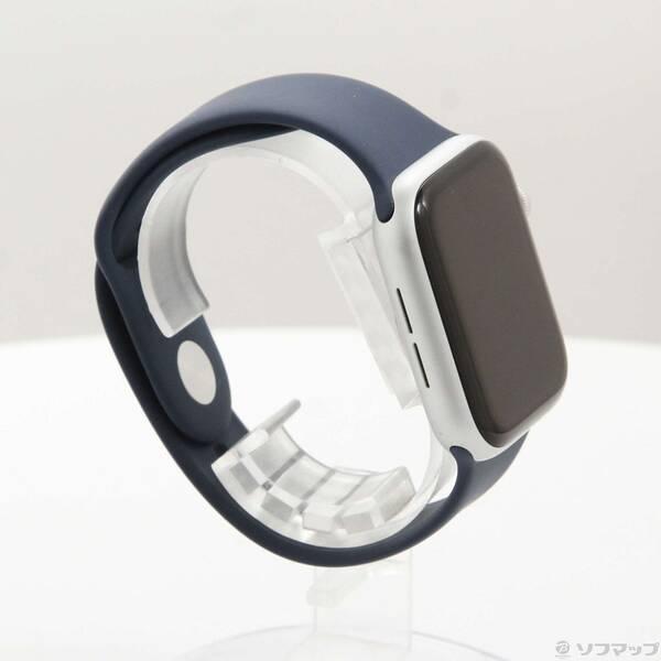 〔中古〕Apple(アップル) Apple Watch SE 第2世代 GPS + Cellular 44mm シルバーアルミニウムケース ストームブルースポーツバンド〔352-ud〕 |  | 03