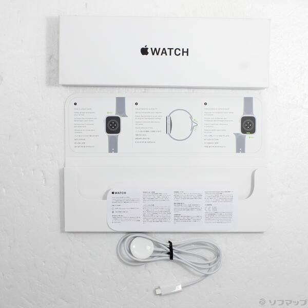 〔中古〕Apple(アップル) Apple Watch SE 第2世代 GPS + Cellular 44mm シルバーアルミニウムケース ストームブルースポーツバンド〔352-ud〕 |  | 04