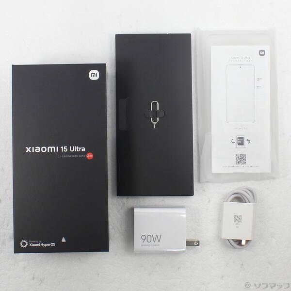 〔中古〕XIAOMI Xiaomi 15 Ultra 512GB ホワイト MZB0JJYJP SIMフリー〔276-ud〕 |  | 04