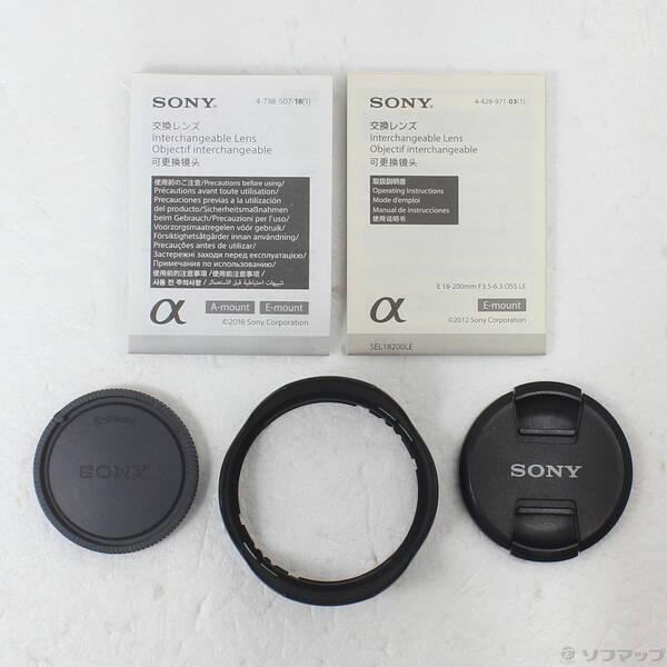 〔中古〕SONY(ソニー) E 18-200mm F3.5-6.3 OSS LE SEL18200LE〔344-ud〕 |  | 04