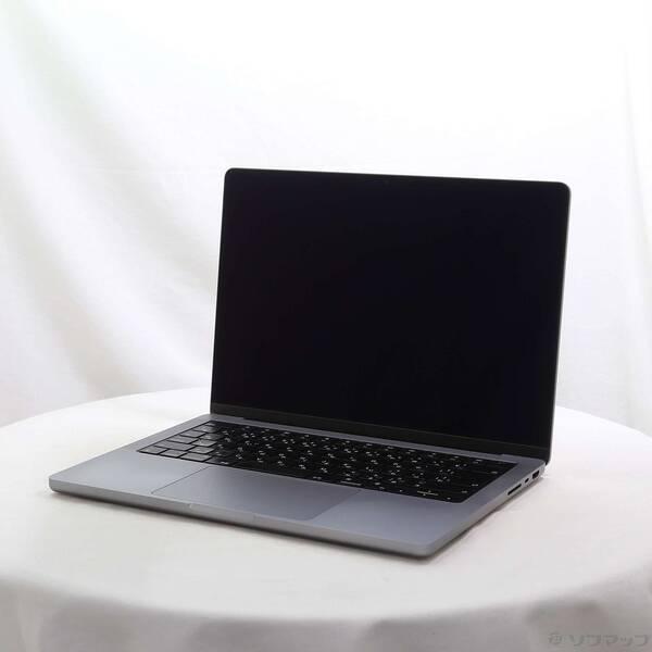 〔中古〕MacBook Pro 14.2-inch Late-2021 MKGP3J／A Apple M1 Pro 8コアCPU_14コアGPU 16GB SSD1TB スペースグレイ 〔15.3 Sequoia〕〔258-ud〕 | 