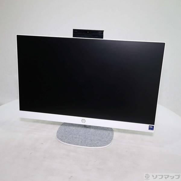 〔中古〕hp(エイチピー) 〔展示品〕 HP All-in-One 24-cr2000jp BD5A6PA-AAAA シェルホワイト〔377-ud〕 | 