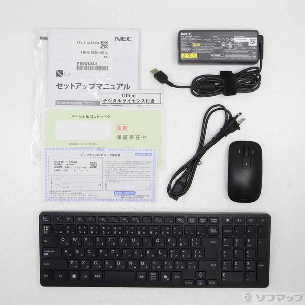 〔中古〕NEC(エヌイーシー) 〔展示品〕 LAVIE A23 PC-A2375JAB ファインブラック〔196-ud〕 |  | 04