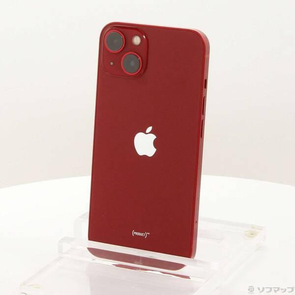 〔中古〕Apple(アップル) iPhone13 128GB プロダクトレッド MLNF3J／A SIMフリー〔262-ud〕 | 