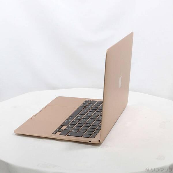 〔中古〕Apple(アップル) MacBook Air 13.3-inch Late-2020 MGND3J／A Apple M1 8コアCPU_7コアGPU 8GB SSD256GB ゴールド 〔15.3 Sequoia〕〔305-ud〕 |  | 01
