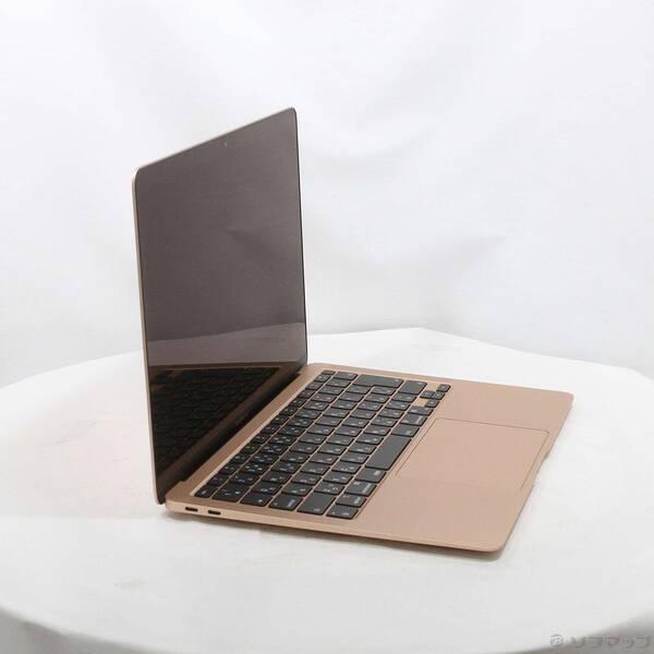 〔中古〕Apple(アップル) MacBook Air 13.3-inch Late-2020 MGND3J／A Apple M1 8コアCPU_7コアGPU 8GB SSD256GB ゴールド 〔15.3 Sequoia〕〔305-ud〕 |  | 03