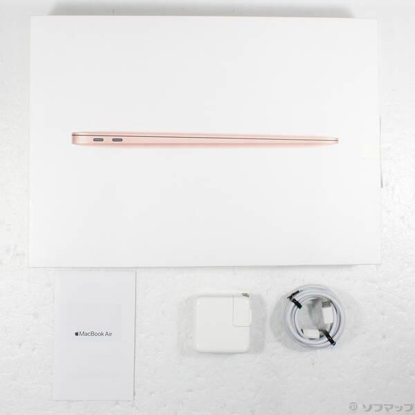 〔中古〕Apple(アップル) MacBook Air 13.3-inch Late-2020 MGND3J／A Apple M1 8コアCPU_7コアGPU 8GB SSD256GB ゴールド 〔15.3 Sequoia〕〔305-ud〕 |  | 04