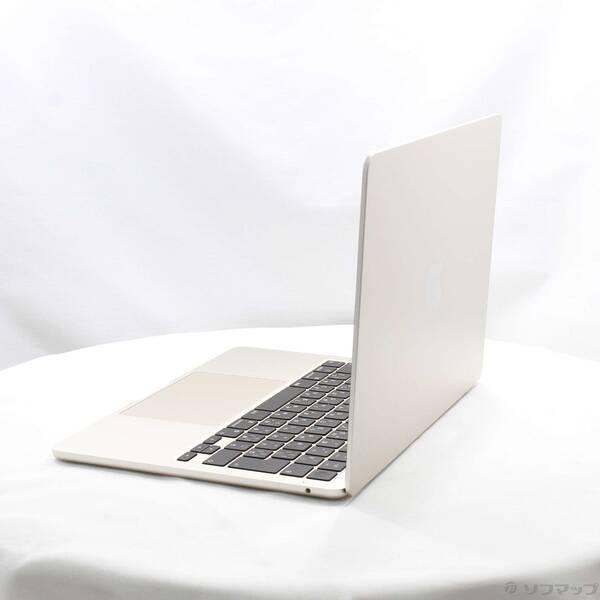 〔中古〕Apple(アップル) MacBook Air 13.6-inch Late-2024 MC8P4J／A Apple M3 8コアCPU_10コアGPU 24GB SSD512GB スターライト 〔15.3 Sequoia〕〔305-ud〕 |  | 01