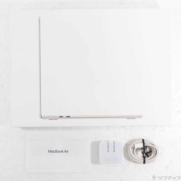 〔中古〕Apple(アップル) MacBook Air 13.6-inch Late-2024 MC8P4J／A Apple M3 8コアCPU_10コアGPU 24GB SSD512GB スターライト 〔15.3 Sequoia〕〔305-ud〕 |  | 04