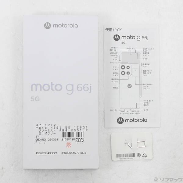 〔中古〕Motorola(モトローラ) moto g66j 5G 128GB グレーミスト PB810001JP SIMフリー〔262-ud〕 |  | 04