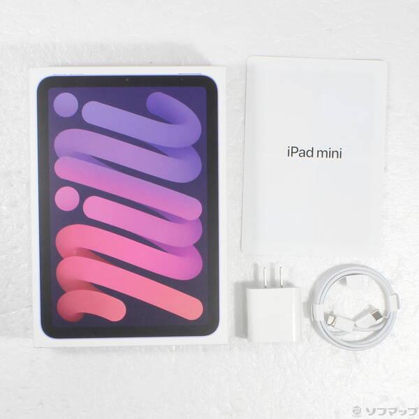 〔中古〕Apple(アップル) iPad mini 第6世代 64GB パープル MK7R3J／A Wi-Fi〔276-ud〕 |  | 04