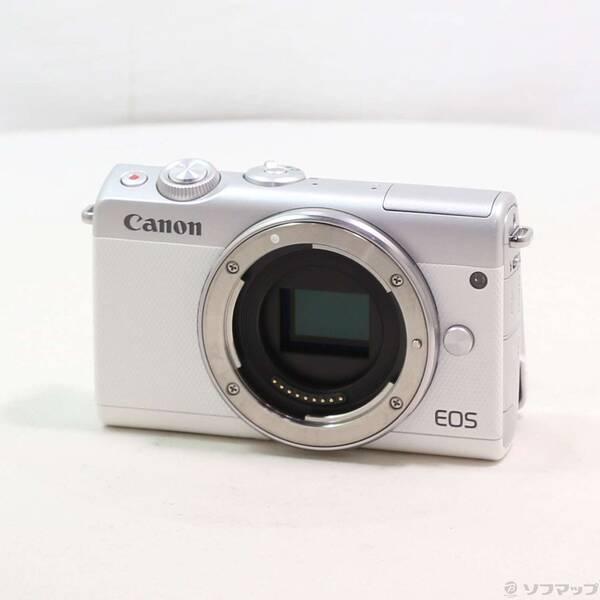 〔中古〕Canon(キヤノン) ミラーレス一眼カメラ EOS M100 ボディ ホワイト〔349-ud〕 | 